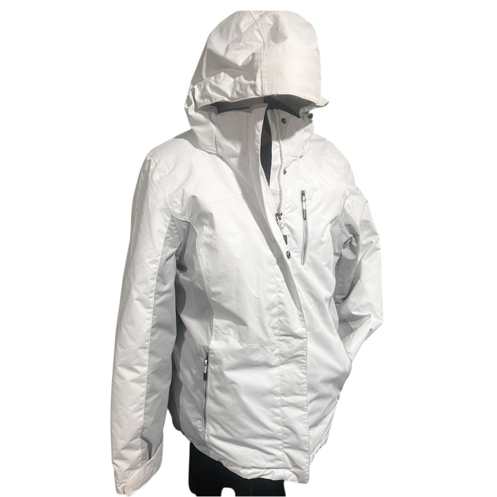 Women's White Hooded Jacket size Small